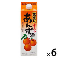 【アウトレット】東亜酒造 蔵出し まろやかあんず酒 1000ml 1セット（6本）