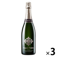 スペイン セグラヴューダス ブルート レゼルバ カヴァ スパークリングワイン 白 辛口 750ml 1セット（1本×3）　三菱食品