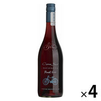 チリ　コノスル ピノ・ノワール ビシクレタ クールレッド 赤ワイン　ミディアムボディ　750ml 1セット（1本×4）　スマイル