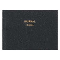 ダイゴー イージージャーナル 3things ブラック R2376 1セット(1冊×2)（直送品）