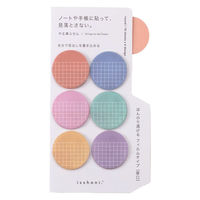 ダイゴー isshoni.やる事ふせん フィルム ROUND FREE 多色 S2387 1セット(1個×2)（直送品）