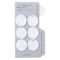 ダイゴー isshoni.やる事ふせん フィルム ROUND 多色 S2386 1セット(1個×2)（直送品）