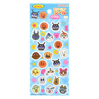 サンスター文具 デコレーションシール あお それいけ!アンパンマン 2730010G 1セット(1枚×10)（直送品）