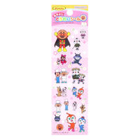 サンスター文具 なかよしとうめいシール ピンク それいけ!アンパンマン 2860010H 1セット(1枚×10)（直送品）