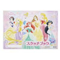 サンスター文具 B4スケッチブック DC/ディズニープリンセス 2952429A 1セット(1冊×10)（直送品）