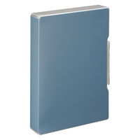 リヒトラブ Mutual ファイルケース ファイル コピー用紙400枚収納 A4 スレートブルー A2039-11 1冊（直送品）