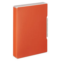 リヒトラブ Mutual ファイルケース ファイル コピー用紙400枚収納 A4 テラコッタオレンジ A2039-4 1冊（直送品）