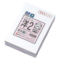 オキナ 洋形封筒 ET52 1セット(1包×5)（直送品）