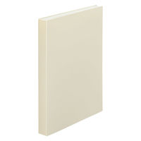 リヒトラブ Mutual クリヤーブック A4 60P ファイル 厚口ポケット アイボリー N2402-16 1冊（直送品）