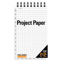 オキナ プロジェクトリングメモ L PRML 1セット(1冊×5)（直送品）