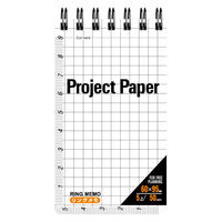 オキナ プロジェクトリングメモ S PRMS 1セット(1冊×5)（直送品）