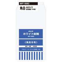 オキナ ホワイト100給料 WP1680 1セット(1包×10)（直送品）
