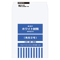 オキナ ホワイト100 角2P 2270 WP2270 1セット(1包×5)（直送品）