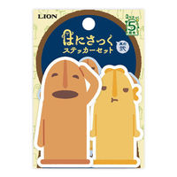 ライオン事務器 ライオン はにさっく ステッカーセット HA-235 25985 1セット(1パック×10)（直送品）