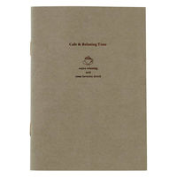 ダイゴー ティータイムにつけるカフェノート クリームラテ R2382 1セット(1冊×3)（直送品）