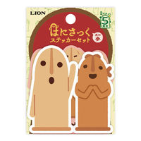 ライオン事務器 ライオン はにさっく ステッカーセット HA-236 25986 1セット(1パック×10)（直送品）