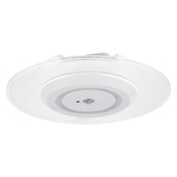 アイリスオーヤマ 小型シーリングライト 導光板 950lm 電球色 人感センサー付 SCL95L-MS-P 1台