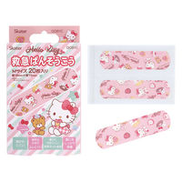 QQB1C 救急絆創膏(ばんそうこう) M 20枚入 【ハローキティ Fancy Snacks Sweet】 598876-QQB1C（直送品）