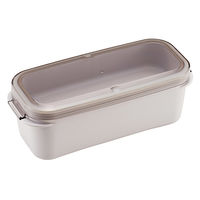 スケーター PALB10 ラク洗2段ランチボックス 930ml 【サンドホワイト】 727412-PALB10 1個（直送品）