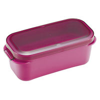 スケーター PALB6 ラク洗2段ランチボックス 600ml 【フクシアピンク】 727467-PALB6 1個（直送品）
