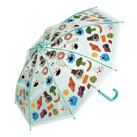スケーター UBV45 子供用 ビニール傘 45cm 【パペットスンスン】 728068-UBV45 1本（直送品）