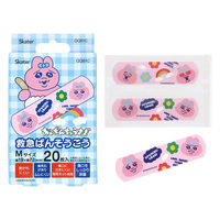 スケーター QQB1C 救急絆創膏(ばんそうこう) M 20枚入 【おぱんちゅうさぎ】 736230-QQB1C 1箱(20枚入)（直送品）