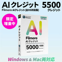 ワンダーシェアーソフトウエア AIクレジット 5500 WS-FAI5000JP 1本（直送品）