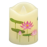 カメヤマ 【仏事包装】いろはあかり(SS) ハス S7691-00-00(ハス) 1個（直送品）