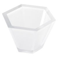 曙産業 TW-3790 角器(KAKKI) 六角お猪口 雪 70ml 1個（直送品）