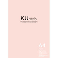 包む カラーペーパー A4 50枚入 中厚口 色上質 サクラ(桜) TL0G4 1セット(1冊×3)（直送品）