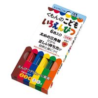 くもん出版 くもんのこどもいろえんぴつ 6色入 SE-23 1セット(1個×2)（直送品）