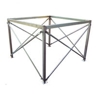 グリーンクロス フレコンバッグスタンド 容量1.0m3 1150×1150×1200mm FK-1 1台（直送品）