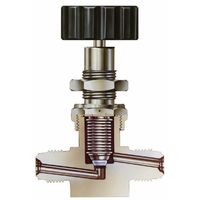 フジキン ベローズバルブ FUBー71ー6.35ー2ーBRーUP 1個（直送品）