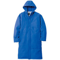 アイトス ベンチコート ブルー XXL 8291-006-XXL 8291 1着（直送品）