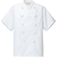 アイトス コックコート半袖 ホワイト LL 861020-111-LL 861020 1枚（直送品）