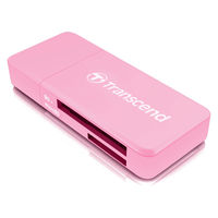 トランセンド  ＳＤ／ｍｉｃｒｏＳＤ　Ｃａｒｄ　Ｒｅａｄｅｒ　ＵＳＢ　３．０／３．１　Ｇｅｎ　１　Ｐｉｎｋ TS-RDF5R（直送品）