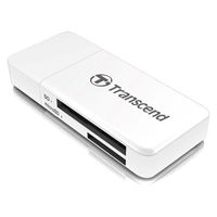 トランセンド  ＳＤ／ｍｉｃｒｏＳＤ　Ｃａｒｄ　Ｒｅａｄｅｒ　ＵＳＢ　３．１　Ｇｅｎ　１　Ｗｈｉｔｅ TS-RDF5W（直送品）