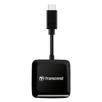 トランセンド  ＳＤ／ｍｉｃｒｏＳＤ　Ｃａｒｄ　Ｒｅａｄｅｒ　ＵＳＢ　３．２　Ｇｅｎ　１　Ｂｌａｃｋ　Ｔｙｐｅ　Ｃ TS-RDC3（直送品）