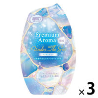 お部屋の消臭力 プレミアムアロマ 玄関 リビング用 部屋用 アンダーザシ 400mL 1セット（1個×3） 消臭 芳香剤 エステー
