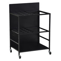 タマリビング カジュアリー フィットネスラック カジュアリー 幅510×奥行360×高さ750mm ブラック 1台（直送品）