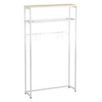 タマリビング カジュアリー コンソールテーブル カジュアリー 幅600×奥行185×高さ1040mm ホワイト/ホワイトアッシュ 1台（直送品）