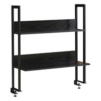 タマリビング デスクラック カジュアリー BK/BK 50006352 1台（直送品）