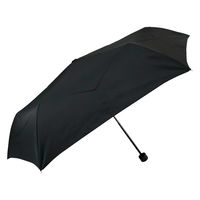 アテイン 55cmミニ 7セカンズ 形状記憶 無地 ブラック 4090BK 1セット(1本×3)（直送品）