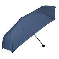 アテイン 55cmミニ 7セカンズ 形状記憶 無地 ネイビー 4090NV 1セット(1本×3)（直送品）