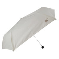 アテイン 55cmミニ 無地 PVC袋付き ベージュ 5282BE 1セット(1本×3)（直送品）