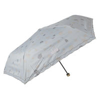 アテイン 晴雨兼用55cmミニ ペールブーケ シャドウブルー 6766SBL 1セット(1本×3)（直送品）