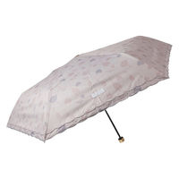 アテイン 晴雨兼用55cmミニ ペールブーケ シャドウピンク 6766SPK 1セット(1本×3)（直送品）