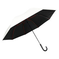 アテイン 晴雨兼用70cmジャンプ AーJump レッドフレーム オフ白 6792OF 1セット(1本×3)（直送品）