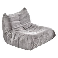 【軒先渡し】B.Bファニシング 1人掛けソファ Camellia 幅860mm グレージュ 1台（直送品）