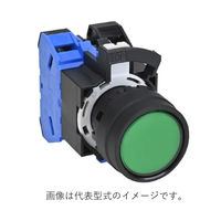 IDEC 照光押ボタンスイッチ HW1L-M111QMG 1個（直送品）